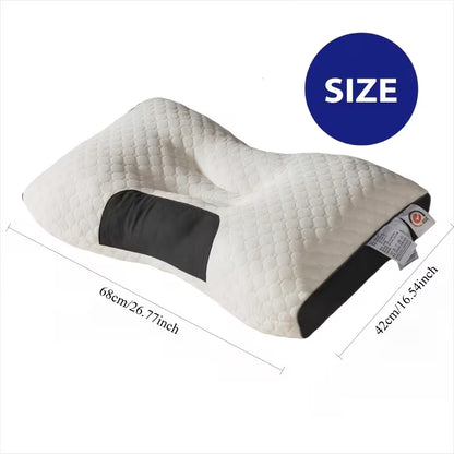 Almohada de punto ergonómica 3D